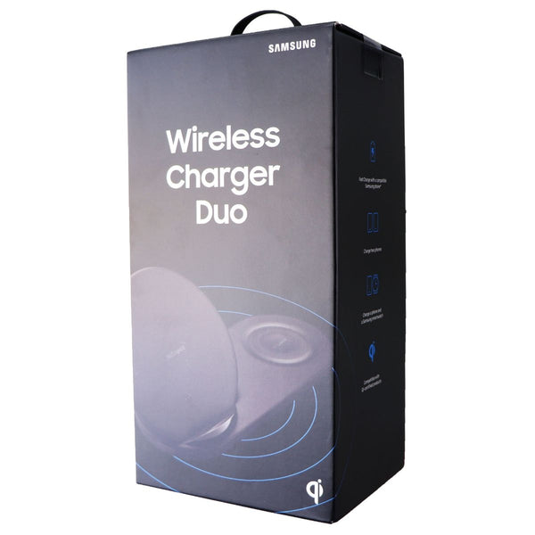 Samsung Wireless Charger Duo Fast Charge Stand and Pad - Black