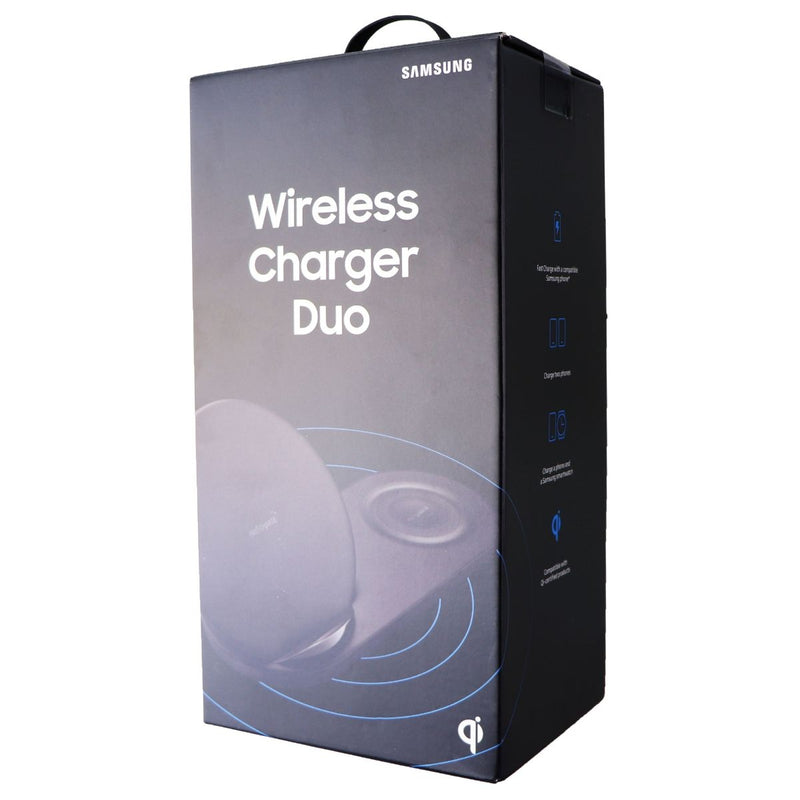 Samsung Wireless Charger Duo Fast Charge Stand and Pad - Black