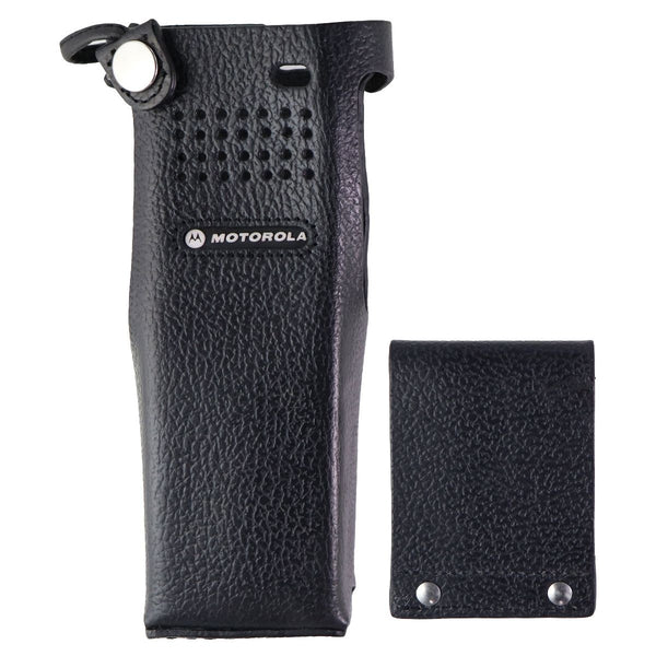 Motorola Leather Carry Case for APX6000/8000 Radios - Large Size (PMLN5659B) - Motorola - Simple Cell Shop, Free shipping from Maryland!