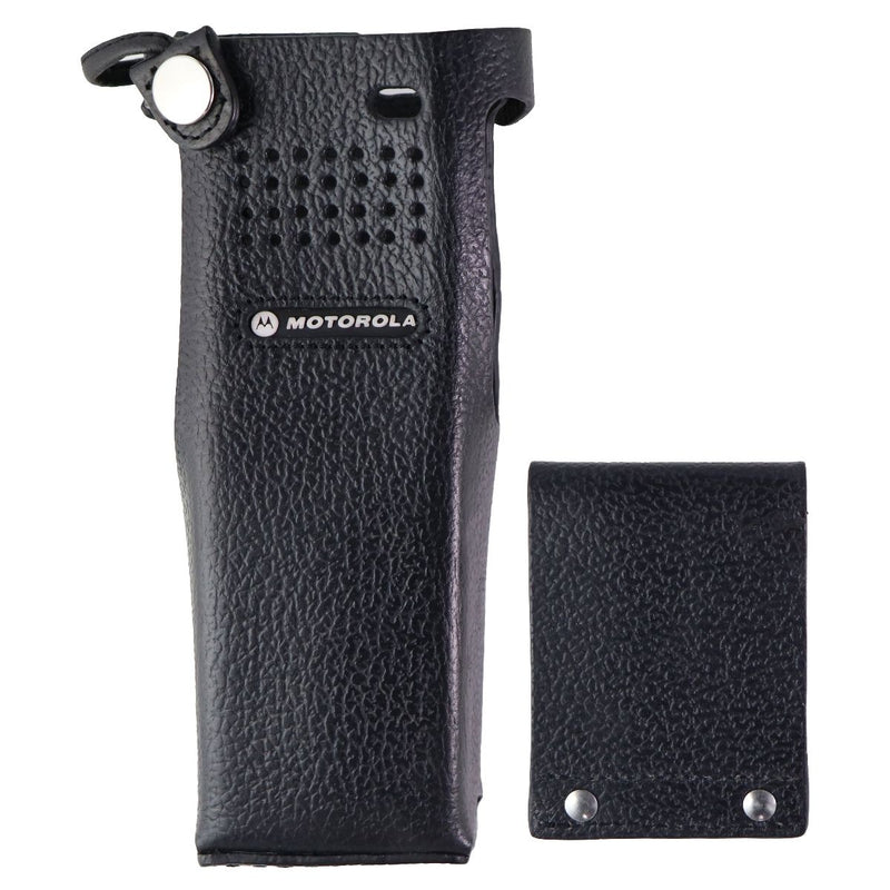 Motorola Leather Carry Case for APX6000/8000 Radios - Large Size (PMLN5659B) - Motorola - Simple Cell Shop, Free shipping from Maryland!