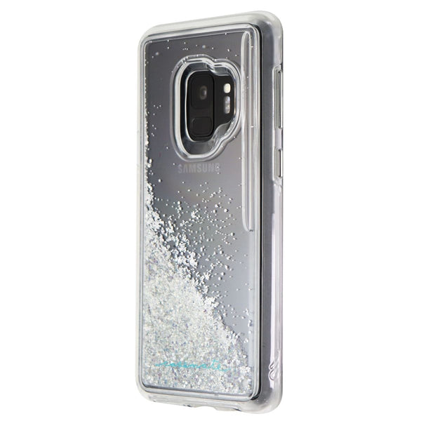 Case-Mate Waterfall Hard Case for Samsung Galaxy S9 - Clear/Silver Glitter - Case-Mate - Simple Cell Shop, Free shipping from Maryland!
