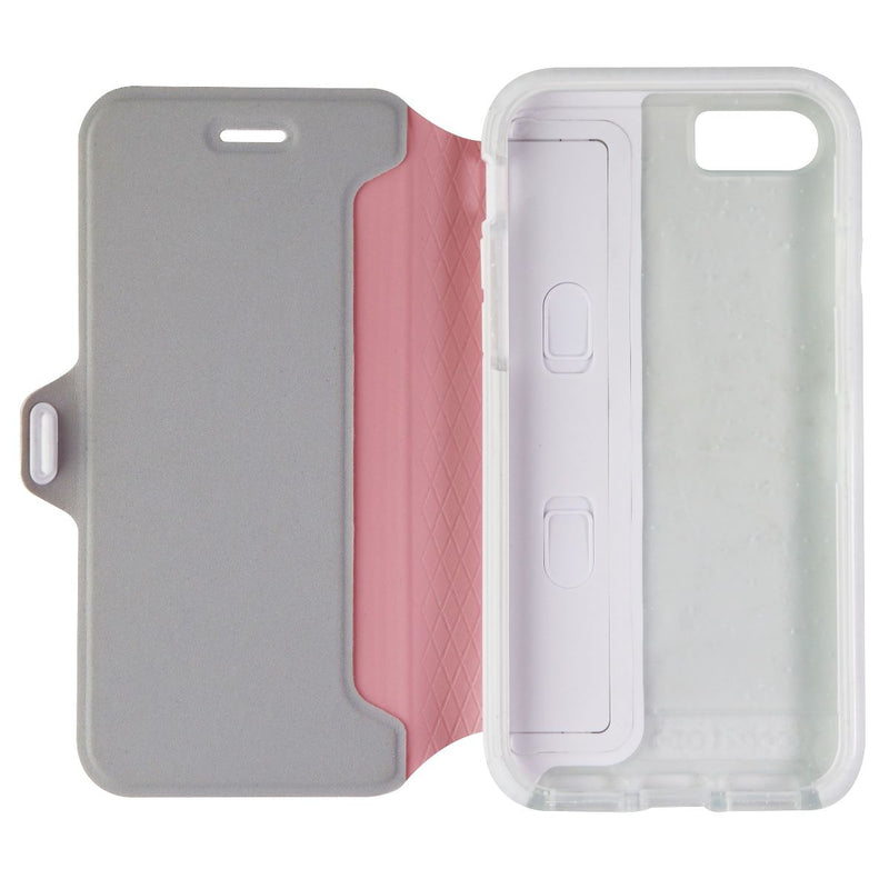 Tech21 Evo Wallet Active Edition Folio Case for Apple iPhone 8 / 7 - White/Pink - Tech21 - Simple Cell Shop, Free shipping from Maryland!