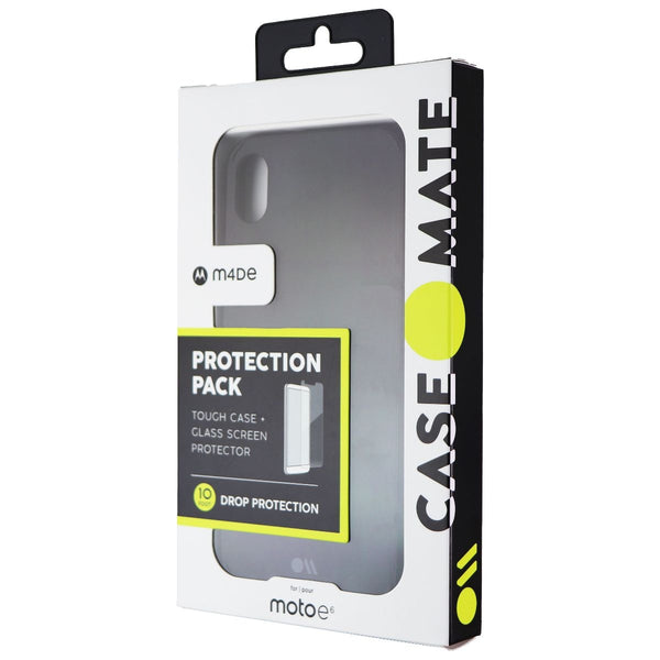 Case-Mate Tough Case + Glass Screen Protector for Moto e6 - Dark Blue Tint/Black - Case-Mate - Simple Cell Shop, Free shipping from Maryland!