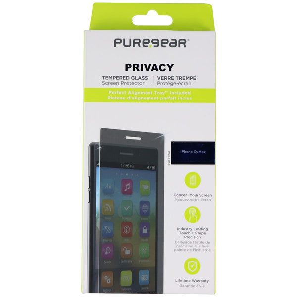 PureGear Privacy Tempered Glass for Apple iPhone Xs Max - Tinted - PureGear - Simple Cell Shop, Free shipping from Maryland!