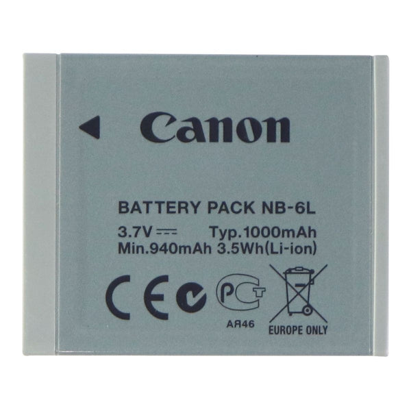 Canon OEM Rechargeable 1,000mAh 3.7V Battery Pack (NB-6L) - Canon - Simple Cell Shop, Free shipping from Maryland!