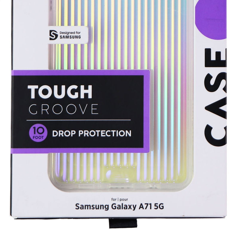 Case-Mate Tough Groove Hard Case for Samsung Galaxy A71 5G - Iridescent - Case-Mate - Simple Cell Shop, Free shipping from Maryland!