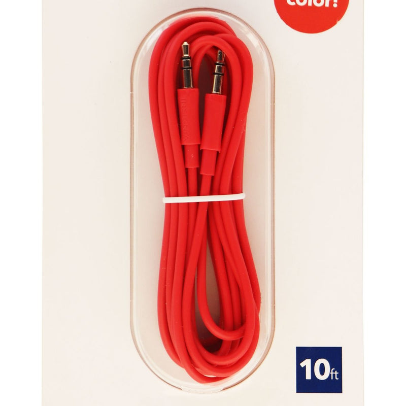 Insignia (NS-M10AUX2) 10Ft Audio Cable - Pink - Insignia - Simple Cell Shop, Free shipping from Maryland!