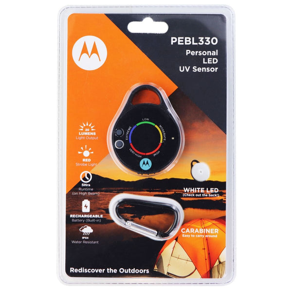 Motorola PEBL330 Personal LED and UV Sensor - PEBL330 - Black - Motorola - Simple Cell Shop, Free shipping from Maryland!
