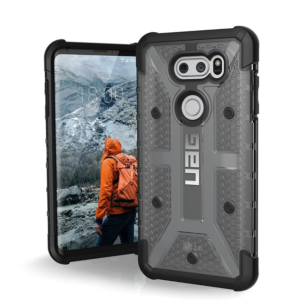 Urban Armor Gear Plasma Series Hybrid Case for LG V30 - Transparent Ash / black - Urban Armor Gear - Simple Cell Shop, Free shipping from Maryland!
