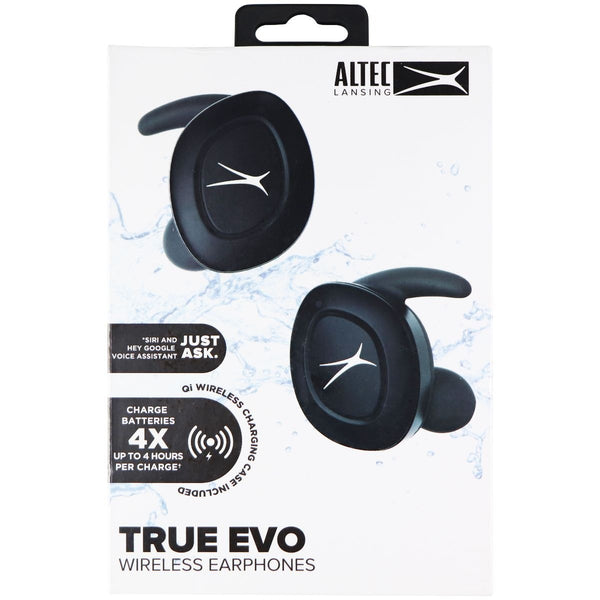 Altec Lansing MZX658 True Evo Waterproof Bluetooth Earphones with Case - Black - Altec Lansing - Simple Cell Shop, Free shipping from Maryland!