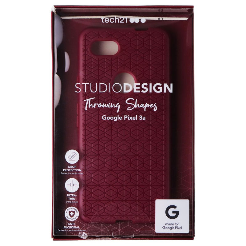 Tech21 Studio Design Series Case for Google Pixel 3a - Plum - Tech21 - Simple Cell Shop, Free shipping from Maryland!