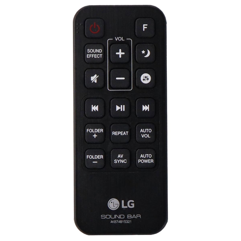 LG Remote Control (AKB74815321) for Select LG Soundbars - Black - LG - Simple Cell Shop, Free shipping from Maryland!
