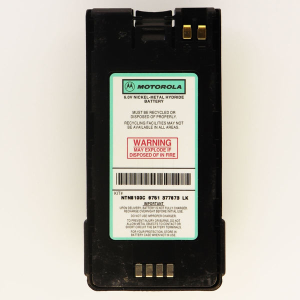 Motorola Nickel-Metal Hydride OEM Rechargeable Battery (NTN8100C) 6.0V - Motorola - Simple Cell Shop, Free shipping from Maryland!