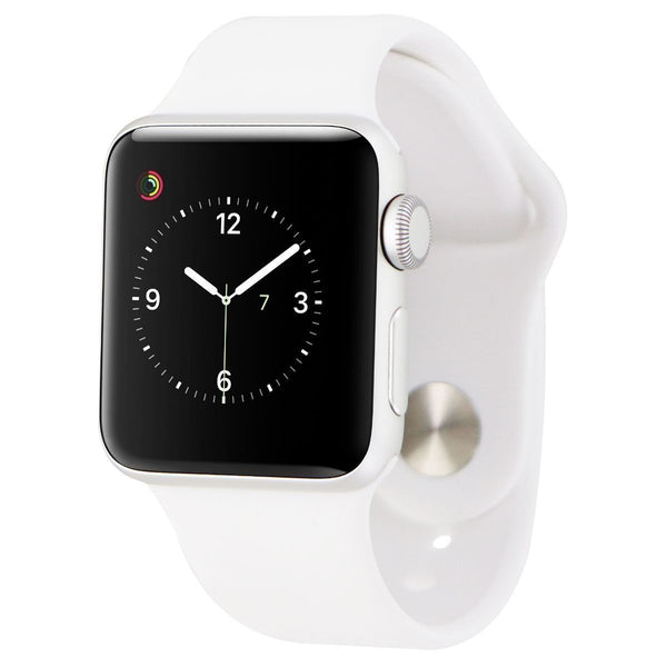 Apple Watch Sport Smartwatch (38mm) A1553 Silver Aluminum/White Sport Band - Apple - Simple Cell Shop, Free shipping from Maryland!