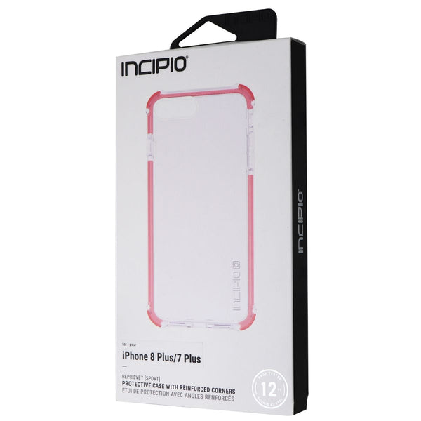 Incipio Reprieve Sport Case for Apple iPhone 8 Plus / 7 Plus - Clear / Coral - Incipio - Simple Cell Shop, Free shipping from Maryland!