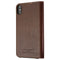 Platinum Leather Folio Case for Apple iPhone Xs Max Smartphones - Bourbon/Brown - Platinum - Simple Cell Shop, Free shipping from Maryland!