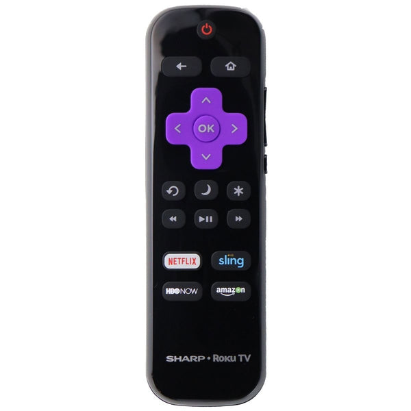 Sharp Remote (LC-RCRUS-17) for Sharp TVs - Black (Netflix/Sling/HBO/Amazon)