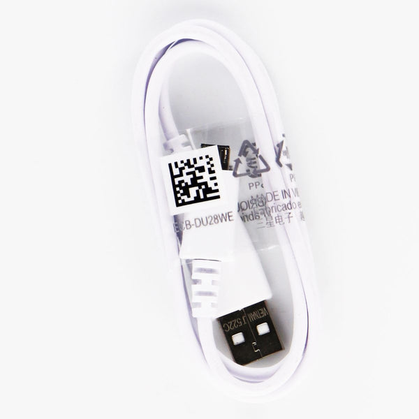 Samsung (ECB-DU28WE) 0.8m Micro-USB to USB Cable for Micro USB Devices - White - Samsung - Simple Cell Shop, Free shipping from Maryland!