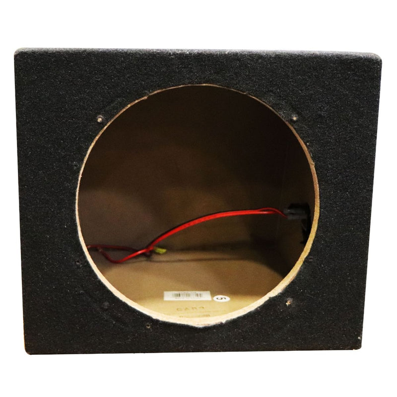 Metra 10 Inch Single Sealed Subwoofer Enclosure - Charcoal (TCBX-110) - Metra - Simple Cell Shop, Free shipping from Maryland!