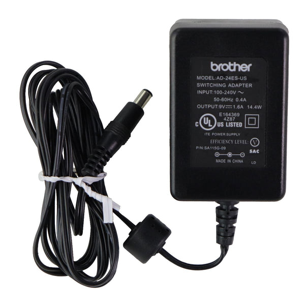 Brother (9V/1.6A) Switching Adapter Wall Charger - Black (AD-24ES-US) - Brother - Simple Cell Shop, Free shipping from Maryland!