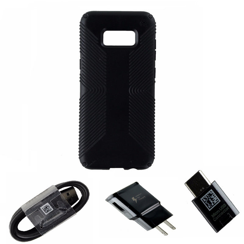 NEW OEM Charging KIT W/ Black Speck Presidio Grip Case for Galaxy S8+ Plus - Speck - Simple Cell Shop, Free shipping from Maryland!