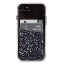 Case-Mate Pockets Series Stick On Card Holder for Smartphones - Black Glitter - Case-Mate - Simple Cell Shop, Free shipping from Maryland!
