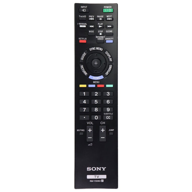 Sony TV Remote Control - Black (RM-YD063) - Small Netflix Key - Sony - Simple Cell Shop, Free shipping from Maryland!