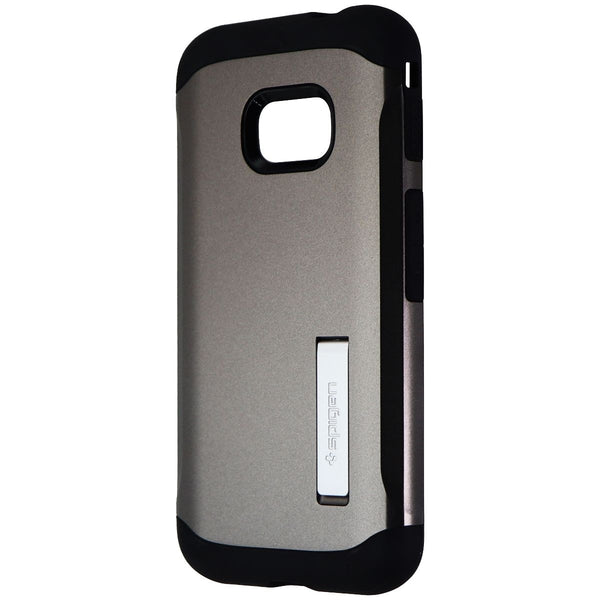 Spigen Slim Armor Kickstand Case for Samsung Galaxy XCover 4 - Gunmetal (Gray) - Spigen - Simple Cell Shop, Free shipping from Maryland!