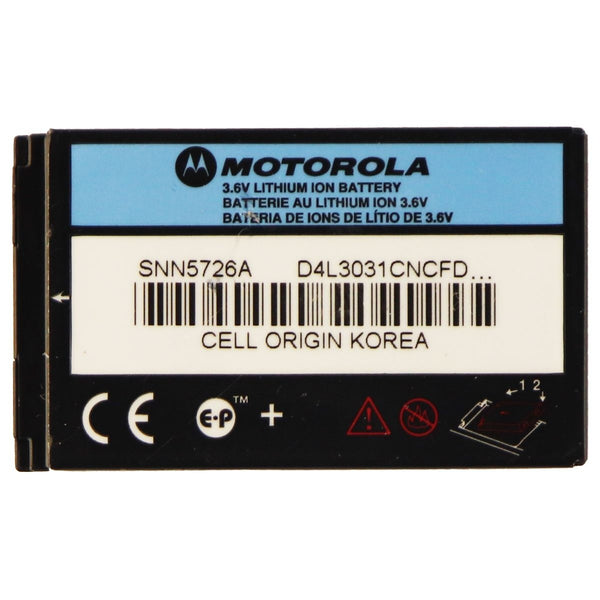 Motorola SNN5726A 3.6v Lithium Ion Battery for Motorola Phones - Black - Motorola - Simple Cell Shop, Free shipping from Maryland!