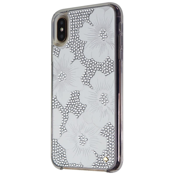 Kate Spade Clear Crystal Case for Apple iPhone Xs Max - Hollyhock Crystal White - Kate Spade New York - Simple Cell Shop, Free shipping from Maryland!