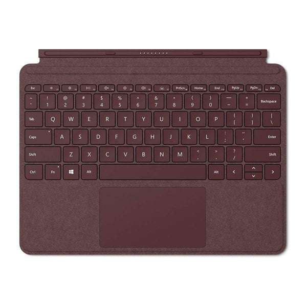Microsoft Alcantara Type Cover for Surface Go Tablets - Burgundy Red (1804) - Microsoft - Simple Cell Shop, Free shipping from Maryland!