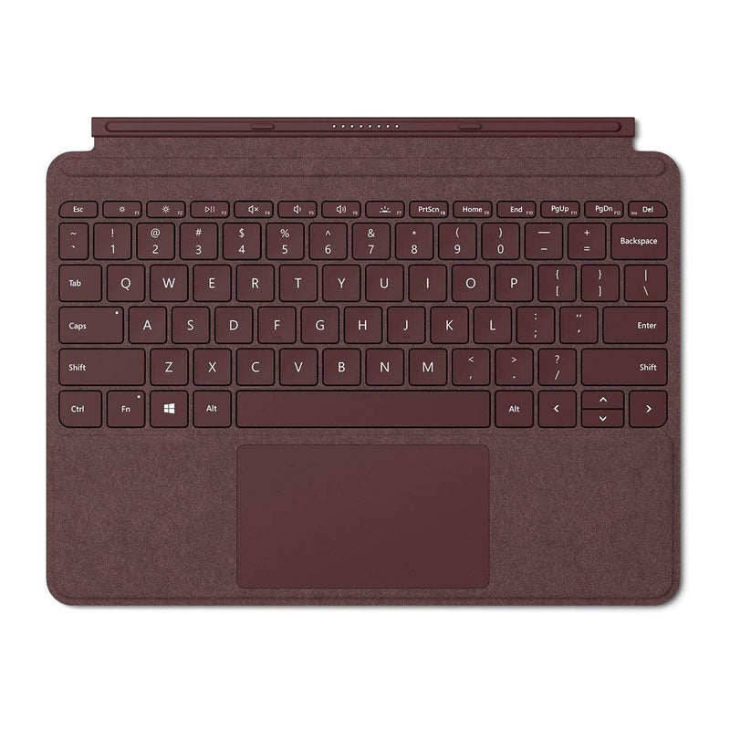 Microsoft Alcantara Type Cover for Surface Go Tablets - Burgundy Red (1804) - Microsoft - Simple Cell Shop, Free shipping from Maryland!