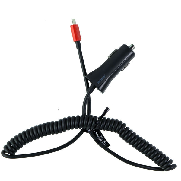 Verizon Car Charger with USB-C Connector - Black (VPC30WDTYPEC-M)