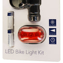 Insignia 200 Lumen LED Bike Light Kit with Front Light / Tail Light - Black/Red - Insignia - Simple Cell Shop, Free shipping from Maryland!