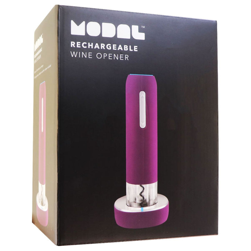 Modal Rechargeable Wine Opener and Base with Foil Cutter - Matte Purple - Modal - Simple Cell Shop, Free shipping from Maryland!