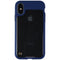 Granite Hybrid Hard Case for Apple iPhone Xs/X Smartphones - Clear/Dark Blue - Granite - Simple Cell Shop, Free shipping from Maryland!
