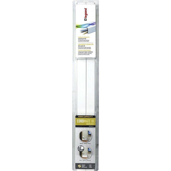 LEGRAND Cordmate III WMC332 - High Capacity Cord Cover Kit - Legrand - Simple Cell Shop, Free shipping from Maryland!