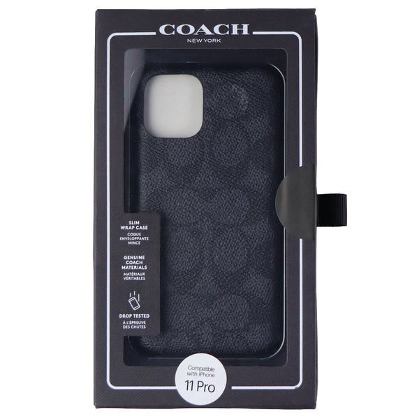 Coach New York Slim Wrap Signature C Case for Apple iPhone 11 Pro - Black - Coach - Simple Cell Shop, Free shipping from Maryland!