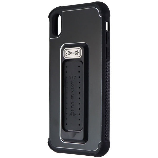 Scooch Wingman Series 5 in 1 Case with Kickstand for iPhone XR - Black - Scooch - Simple Cell Shop, Free shipping from Maryland!