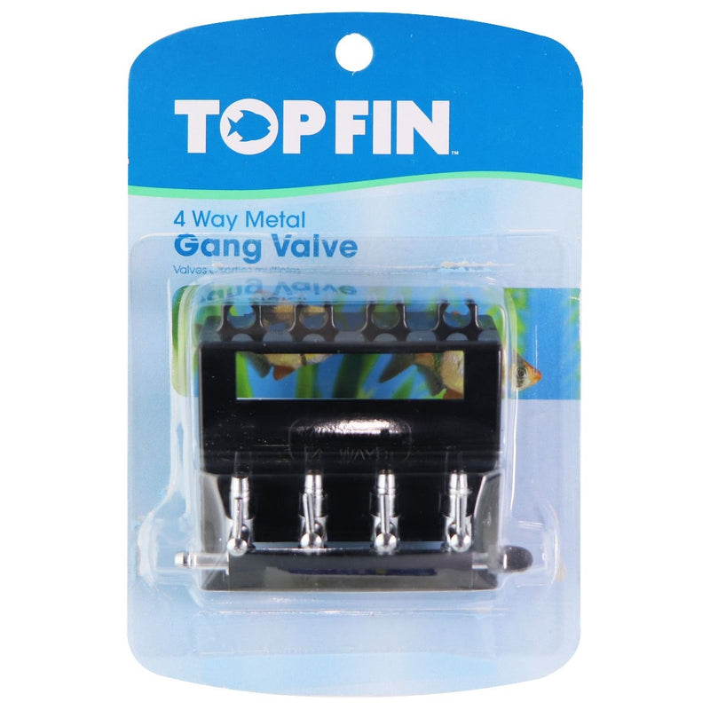 Topfin 4 Way Metal Gang Valve- Black - Topfin - Simple Cell Shop, Free shipping from Maryland!