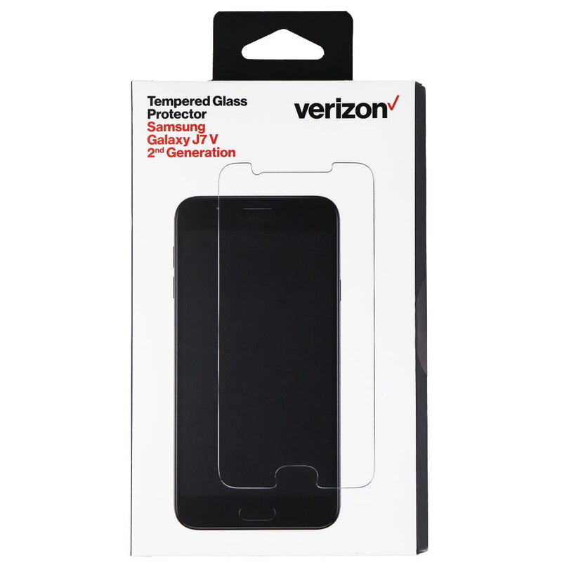 Verizon Tempered Glass Screen Protector for Samsung Galaxy J7 V 2nd Gen - Clear - Verizon - Simple Cell Shop, Free shipping from Maryland!