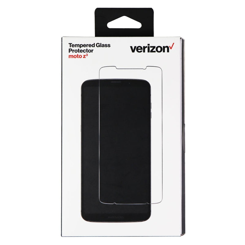 Verizon Tempered Glass Screen Protector for Motorola Moto Z3 - Clear - Verizon - Simple Cell Shop, Free shipping from Maryland!