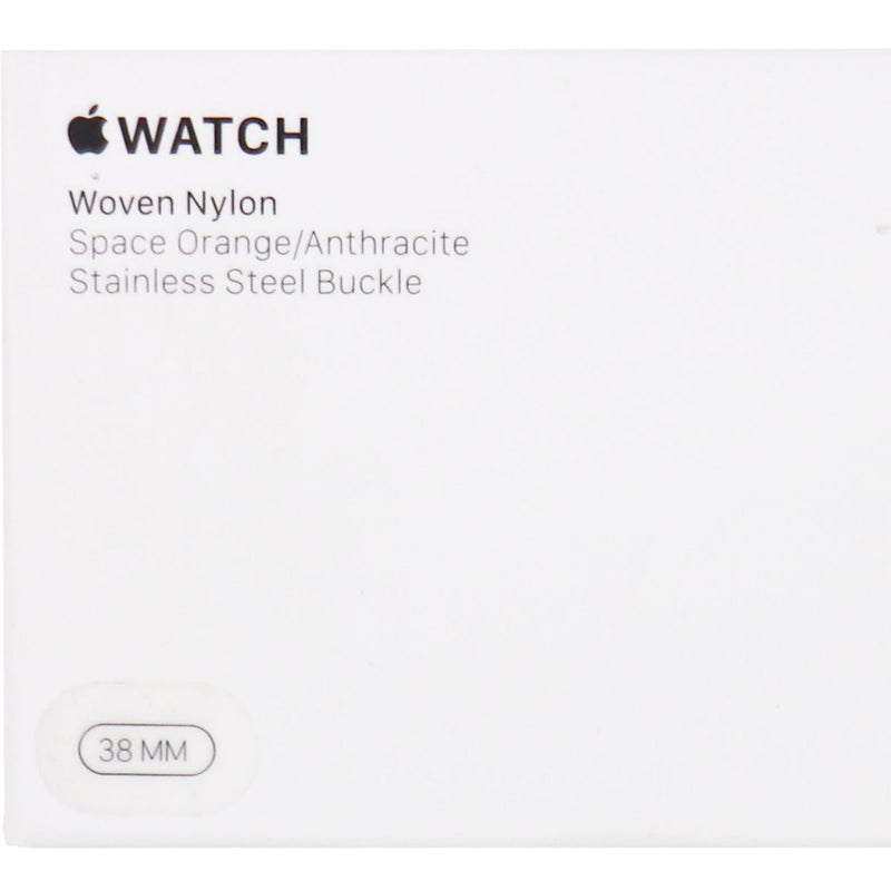 Apple 38mm Woven Nylon Band for Apple Watch 38 & 40mm - Space Orange/Anthracite - Apple - Simple Cell Shop, Free shipping from Maryland!