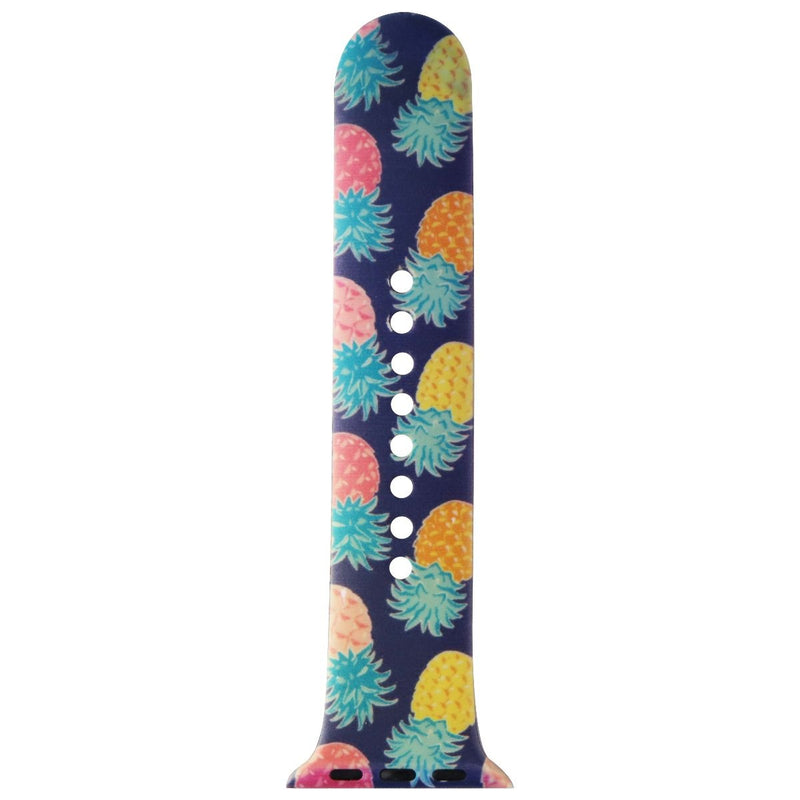 Premium Replacement Apple Watch Silicone Band (38mm) - Dark Blue / Pineapples - Unbranded - Simple Cell Shop, Free shipping from Maryland!