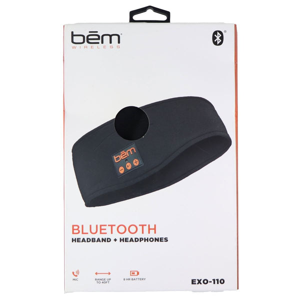 Bem Wireless Bluetooth Headband with Stereo Headphones / Call Functions - Black - Bem - Simple Cell Shop, Free shipping from Maryland!