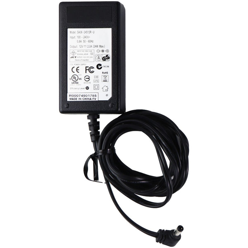 (12V/2A) Power Supply Wall Charger - Black (SA06-24S12R-U) - Unbranded - Simple Cell Shop, Free shipping from Maryland!