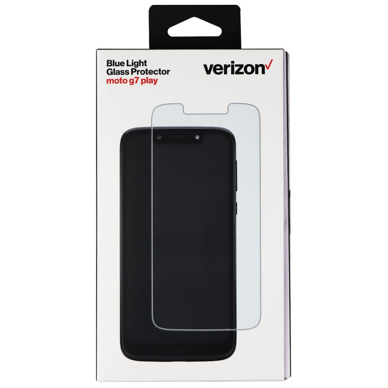 Verizon Blue Light Filter Tempered Glass Protector for Motorola Moto G7 Play - Verizon - Simple Cell Shop, Free shipping from Maryland!