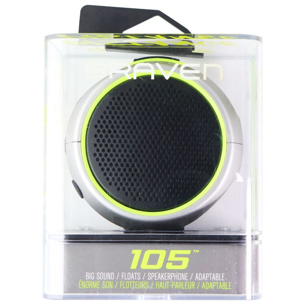 Braven 105 Wireless Portable Bluetooth Speaker with Mount/Stand - Silver/Green - Braven - Simple Cell Shop, Free shipping from Maryland!