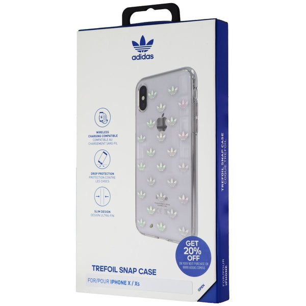 Adidas Trefoil Snap Holographic Case for Apple iPhone XS / iPhone X - Clear - Adidas - Simple Cell Shop, Free shipping from Maryland!