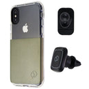 Nimbus9 Ghost 2 Series Case and Mount Kit for iPhone Xs/X - Clear/Olive Gray - Nimbus9 - Simple Cell Shop, Free shipping from Maryland!